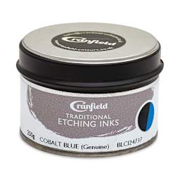 Cranfield Traditional Etching Ink - Cobalt Blue, 250 g - front