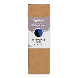 Cranfield Traditional Etching Ink - Ultramarine Blue, 75 ml - front of packaging