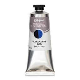 Cranfield Traditional Etching Ink - Ultramarine Blue, 75 ml - front