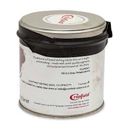 Cranfield Traditional Etching Ink - Process Cyan, 250 g - back