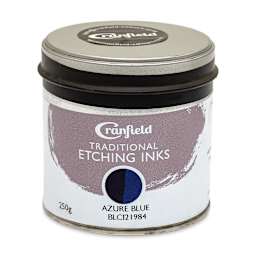 Cranfield Traditional Etching Ink - Azure Blue, 250 g - front
