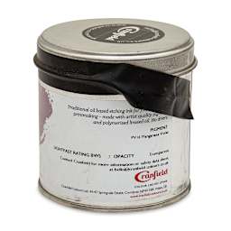 Cranfield Traditional Etching Ink - Manganese Violet, 250 g - back