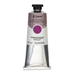 Cranfield Traditional Etching Ink - Manganese Violet 75 ml - front