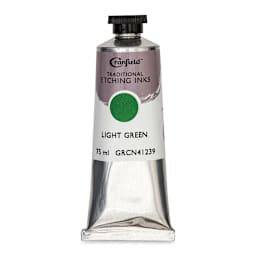 Cranfield Traditional Etching Ink - Light Green, 75 ml - front