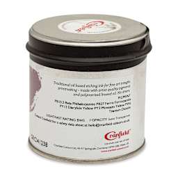 Cranfield Traditional Etching Ink - Deep Green, 250 g - back