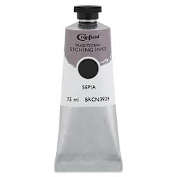 Cranfield Traditional Etching Ink - Sepia, 75 ml - front