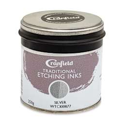 Cranfield Traditional Etching Ink - Silver, 250 g - front