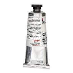 Cranfield Traditional Etching Ink - Silver, 75 ml - back