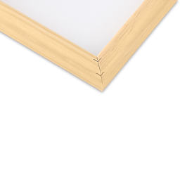 Speedball Screen Printing Frame - Closeup of corner of Wood frame