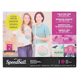 Speedball Deluxe Craft Vinyl Screen Printing Kit