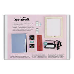 Speedball Complete DIY Screen Printing Kit - back of packaging