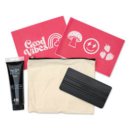 Speedball DIY Screen Printing Starter Kit, kit contents