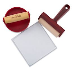 Speedball Gel Printing Tool Kit contents