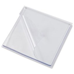 Speedball Gel Printing Plate - 5" x 5", Single Plate angled view