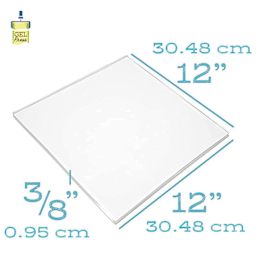 Gel Press Printing Plate - Square, 12" x 12" dimensions