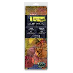 Gel Press Petite Printing Plates - Chevron Flight, Set of 3 (front of package)