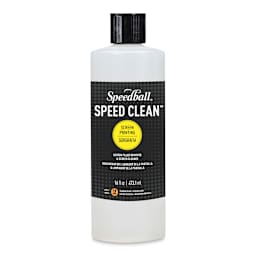 Speedball Speed Clean Screen Cleaner - Squeeze Bottle, 16 oz