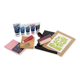 Speedball Limited Edition Deluxe Block Printing Kit, Kit contents
