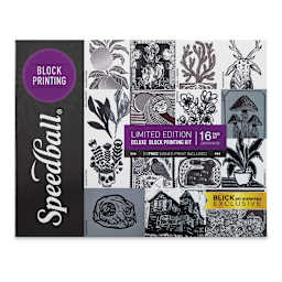 Speedball Deluxe Block Printing Kit, Front of Package