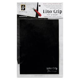 Black Linoleum Grip - Single Grip, 7.5" x 10.25", in packaging