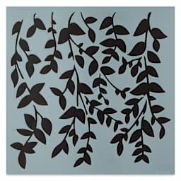 The Crafter's Workshop Stencil - Hanging Vines, 6" x 6"