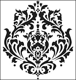 The Crafter's Workshop Stencils Brocade - Peggable