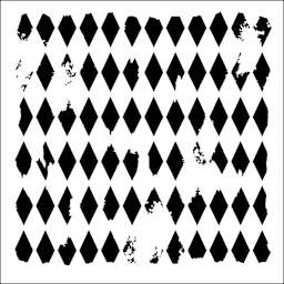 The Crafter's Workshop Stencils Harlequin - Peggable