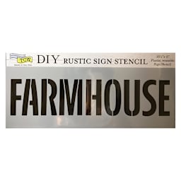 The Crafter's Workshop Stencils Farmhouse