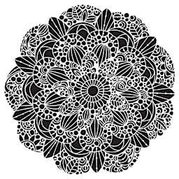 The Crafter's Workshop Stencils Sweet Posey - Peggable