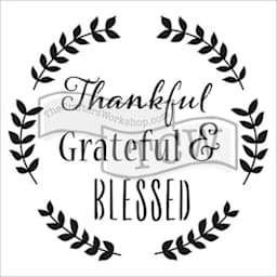 The Crafter's Workshop Stencils Thankful   Peggable