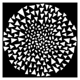 The Crafter's Workshop Stencils Dash Triangle