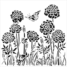 The Crafter's Workshop Stencils Happy Dandelions