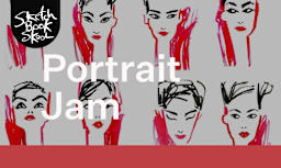 Sketchbook Skool's Portrait Jam