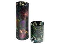 faux-stained-glass-lanterns