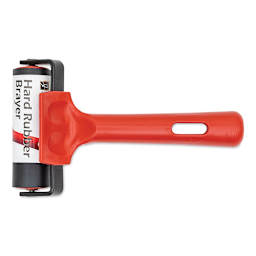 Educational Hard Polypropylene Brayer - 3" with label