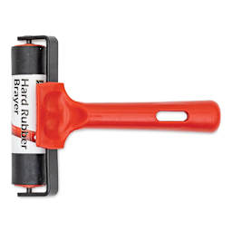 Educational Hard Polypropylene Brayer - 4" with label