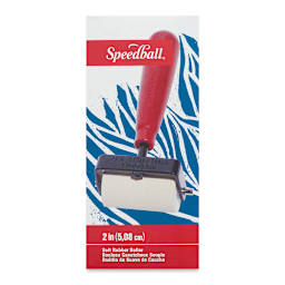 Speedball Soft Rubber Brayer - 2'' (Front of packaging)