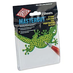 Essdee MasterCut Stamp Carving and Printmaking Blocks - 4" x 4", Pkg of 2