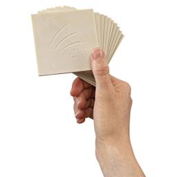 Essdee SoftCut Printmakers' Carving Blocks - 4" x 4", Pkg of 2 (Out of package)