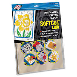 Essdee SoftCut Printmakers' Carving Blocks - 16-1/2" x 12", Pkg of 2 (In package)