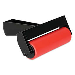 Gelli Arts Pop-In Hard Rubber Brayer - 4" Width