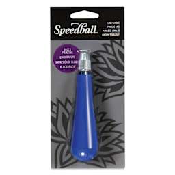 Speedball Linoleum Cutter Handle - Blue, front of packaging
