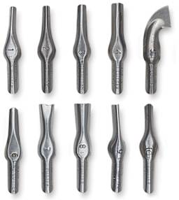 Essdee Lino Cutter Blades - #1 - #10, Pkg of 25