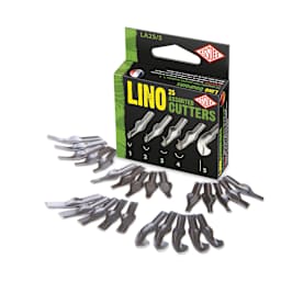 Essdee Lino Cutter Blades - #1 - #5, Pkg of 25 (With package)