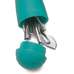 Blick Lino Cutter, blades/cutters inside the twist off end of the cutter handle