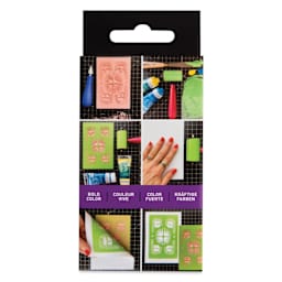 Speedball Block Printing Inks - Metallics, Set of 4, front of the packaging