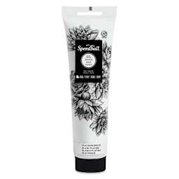 Speedball Water-Soluble Block Printing Ink - Platinum White (Metallic), 5 oz