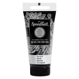 Speedball Water-Soluble Block Printing Ink - Black, 1.25 oz