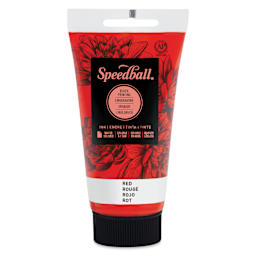 Speedball Water-Soluble Block Printing Ink - Red, 2.5 oz