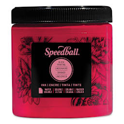 Speedball Water-Soluble Block Printing Ink - Process Magenta, 8 oz